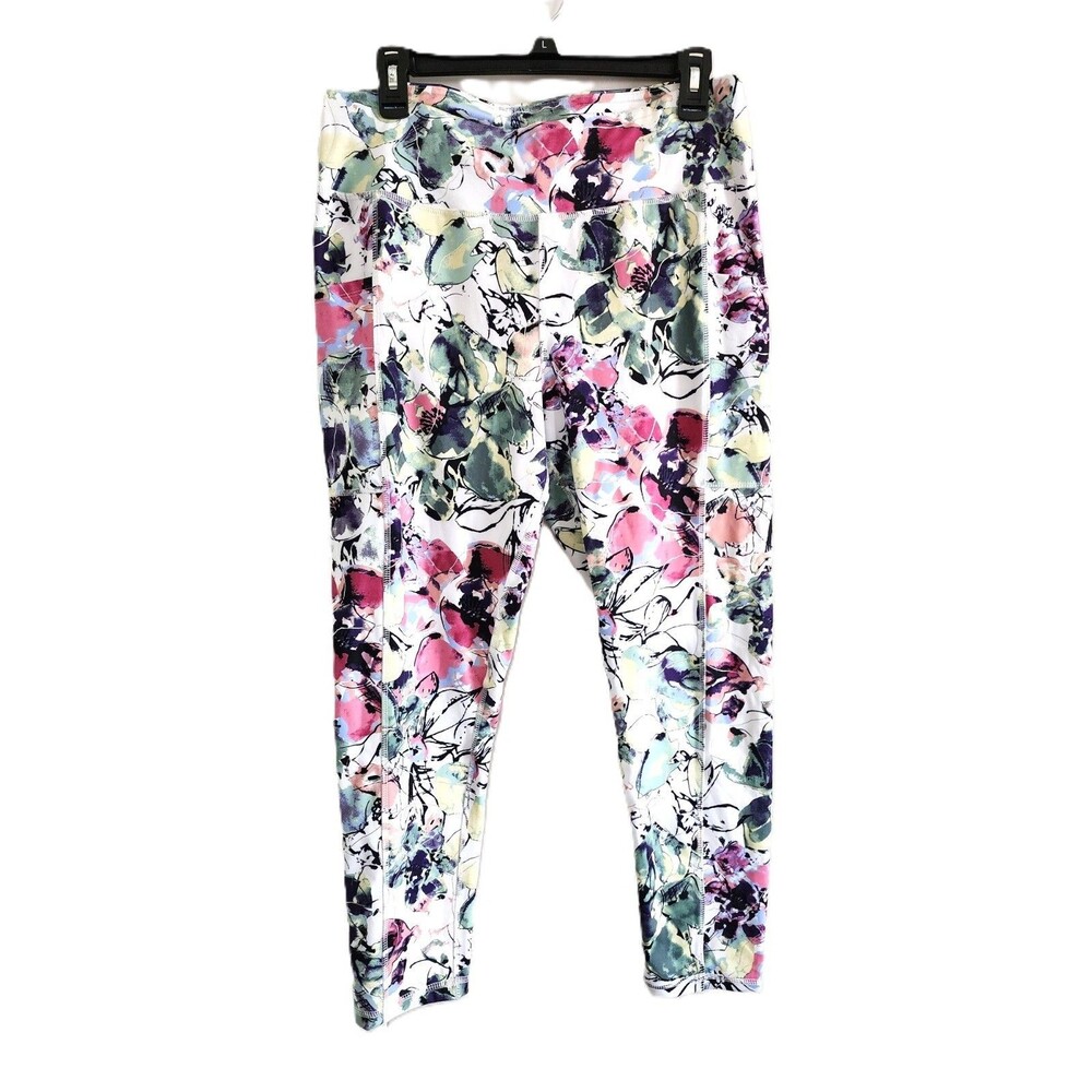 Live Well Lifestyle Exercise Stretch Leggings - Size Large